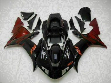 Nero ABS Plastica Yamaha R1 2002-2003