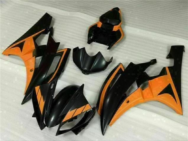 Nero Arancia Carene Yamaha R6 2006-2007 Nero Arancia Carene Yamaha R6 2006-2007