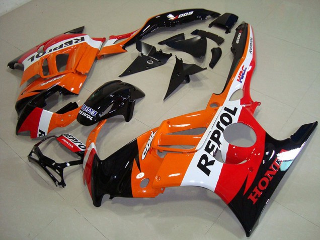 Nero Arancia Repsol ABS Kit Carenatura Honda CBR 600 F3 1995-1998