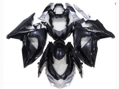 Nero Argento Carene Suzuki GSXR 1000 K9 2009-2016