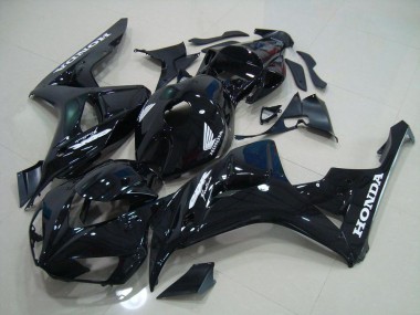 Nero Argento Decalcomanie Carene Honda CBR 1000 RR 2006-2007
