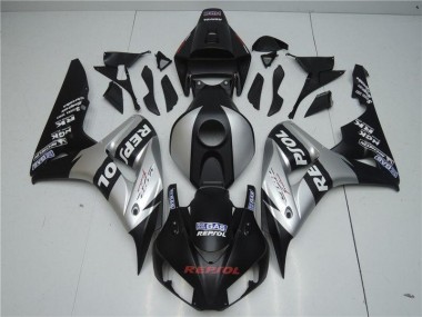 Nero Argento Repsol ABS Kit Carenatura Honda CBR 1000 RR 2004-2005