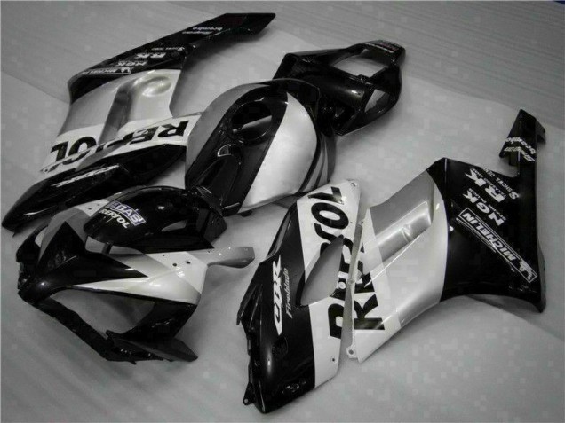 Nero Argento Repsol ABS Plastica & Carene Honda CBR 1000 RR 2004-2005 Nero Argento Repsol ABS Plastica & Carene Honda CBR 1000 RR 2004-2005
