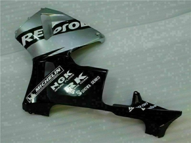 Nero Argento Repsol Carene Honda CBR 600 RR 2005-2006 Nero Argento Repsol Carene Honda CBR 600 RR 2005-2006