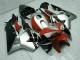 Nero Argento Rosso Carene Honda CBR 600 RR 2005-2006 Nero Argento Rosso Carene Honda CBR 600 RR 2005-2006