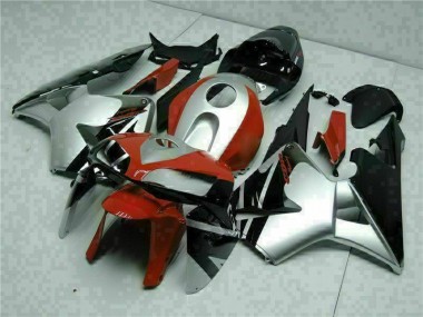 Nero Argento Rosso Carene Honda CBR 600 RR 2005-2006