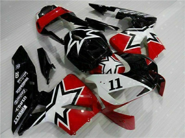 Nero Bianco 11 Carene Honda CBR 600 RR 2003-2004 Nero Bianco 11 Carene Honda CBR 600 RR 2003-2004