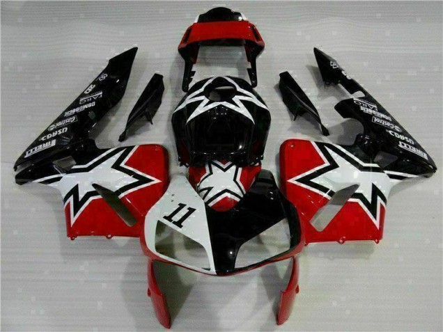 Nero Bianco 11 Carene Honda CBR 600 RR 2003-2004 Nero Bianco 11 Carene Honda CBR 600 RR 2003-2004