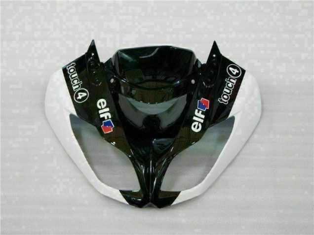 Nero Bianco 3M Touch4 Kits Carenatura Iniezione Kawasaki ZX6R 2009-2012 Nero Bianco 3M Touch4 Kits Carenatura Iniezione Kawasaki ZX6R 2009-2012