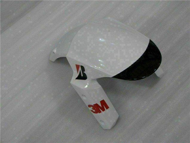 Nero Bianco 3M Touch4 Kits Carenatura Iniezione Kawasaki ZX6R 2009-2012 Nero Bianco 3M Touch4 Kits Carenatura Iniezione Kawasaki ZX6R 2009-2012