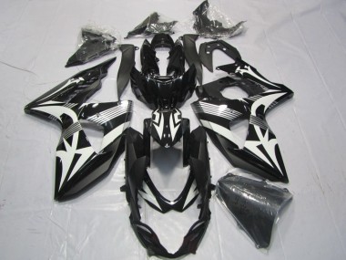 Nero Bianco ABS Kits Carenatura Suzuki GSXR 1000 K9 2009-2016