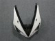 Nero Bianco ABS Plastica Kawasaki ZX6R 2005-2006 Nero Bianco ABS Plastica Kawasaki ZX6R 2005-2006