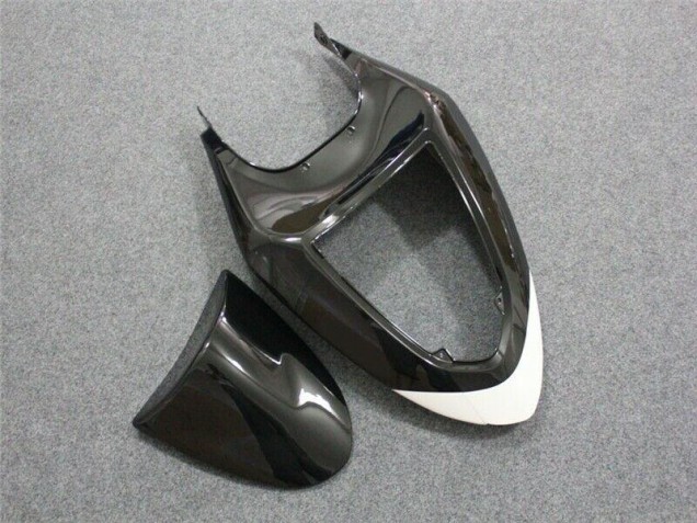 Nero Bianco ABS Plastica Kawasaki ZX6R 2005-2006 Nero Bianco ABS Plastica Kawasaki ZX6R 2005-2006