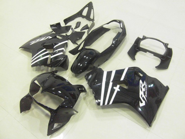 Nero Bianco Banda Carene Honda VFR 800 1998-2001 Nero Bianco Banda Carene Honda VFR 800 1998-2001