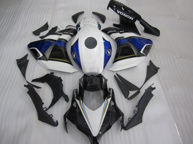 Nero Bianco Blu Carene Honda CBR 1000 RR 2004-2005