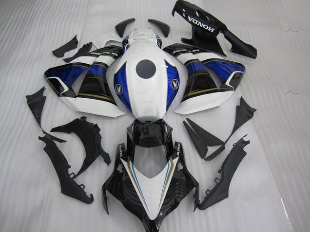 Nero Bianco Blu Carene Honda CBR 1000 RR 2004-2005 Nero Bianco Blu Carene Honda CBR 1000 RR 2004-2005