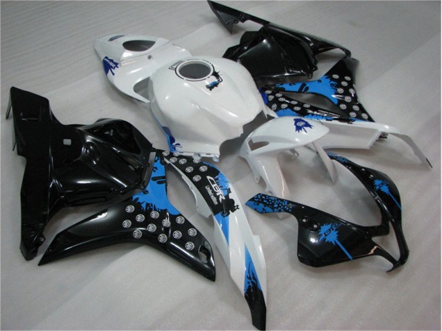 Nero Bianco Blu Carene Honda CBR 600 RR 2009-2012 Nero Bianco Blu Carene Honda CBR 600 RR 2009-2012