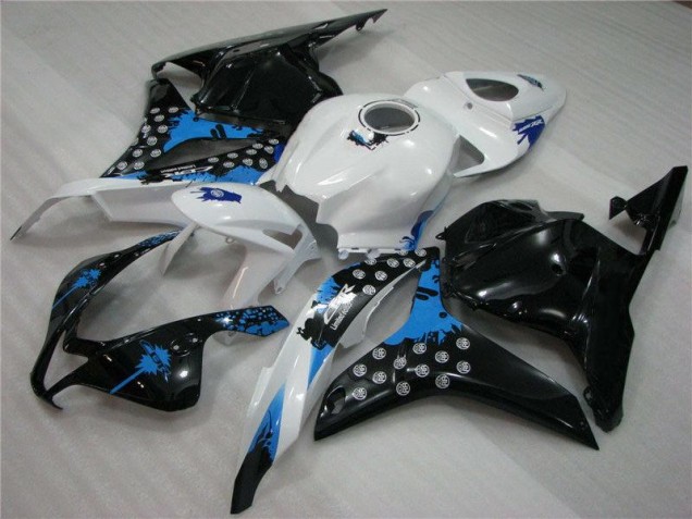 Nero Bianco Blu Carene Honda CBR 600 RR 2009-2012 Nero Bianco Blu Carene Honda CBR 600 RR 2009-2012