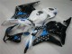 Nero Bianco Blu Carene Honda CBR 600 RR 2009-2012 Nero Bianco Blu Carene Honda CBR 600 RR 2009-2012