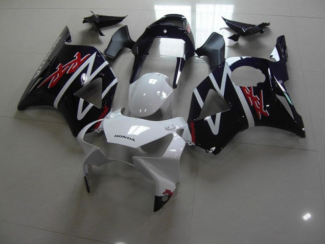 Nero Bianco Carene Honda CBR 900 RR 954 2002-2003