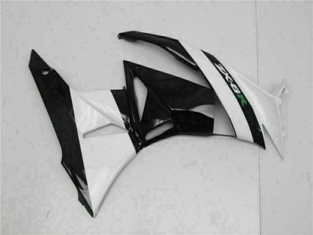 Nero Bianco Carene Kawasaki ZX6R 2009-2012 Nero Bianco Carene Kawasaki ZX6R 2009-2012