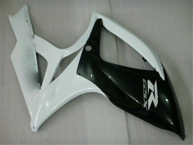 Nero Bianco Carene Suzuki GSXR 600 / 750 K6 2006-2007 Nero Bianco Carene Suzuki GSXR 600 / 750 K6 2006-2007