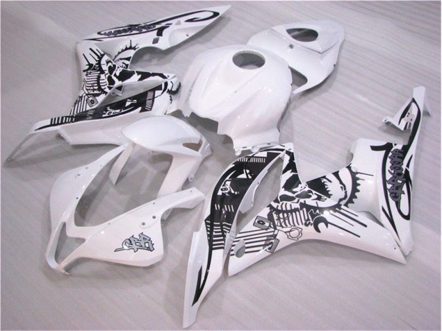 Nero Bianco Carrozzeria & Carena Honda CBR 600 RR 2007-2008 Nero Bianco Carrozzeria & Carena Honda CBR 600 RR 2007-2008