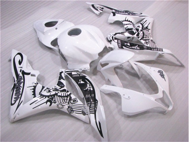Nero Bianco Carrozzeria & Carena Honda CBR 600 RR 2007-2008 Nero Bianco Carrozzeria & Carena Honda CBR 600 RR 2007-2008