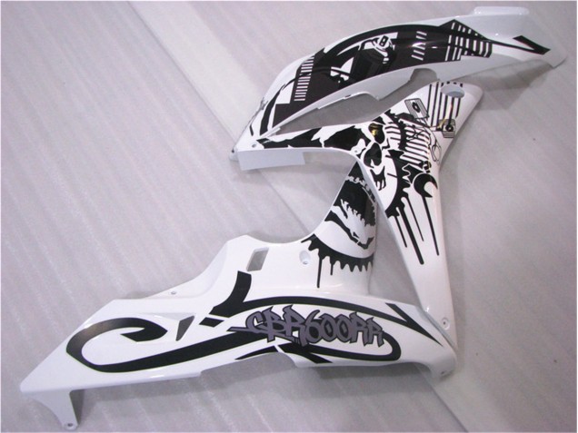 Nero Bianco Carrozzeria & Carena Honda CBR 600 RR 2007-2008 Nero Bianco Carrozzeria & Carena Honda CBR 600 RR 2007-2008