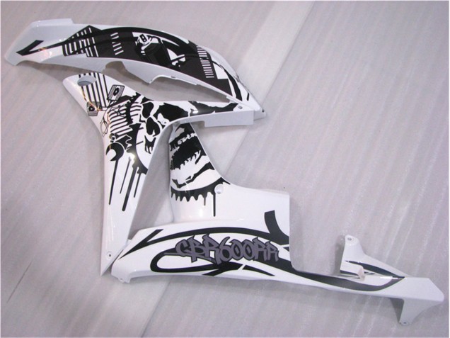 Nero Bianco Carrozzeria & Carena Honda CBR 600 RR 2007-2008 Nero Bianco Carrozzeria & Carena Honda CBR 600 RR 2007-2008
