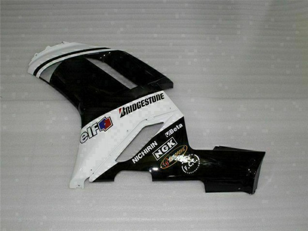 Nero Bianco Carrozzeria & Carena Kawasaki ZX6R 2007-2008 Nero Bianco Carrozzeria & Carena Kawasaki ZX6R 2007-2008