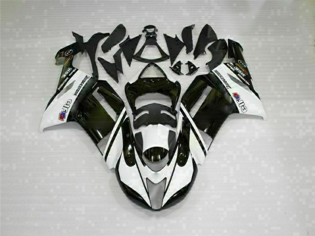 Nero Bianco Carrozzeria & Carena Kawasaki ZX6R 2007-2008 Nero Bianco Carrozzeria & Carena Kawasaki ZX6R 2007-2008