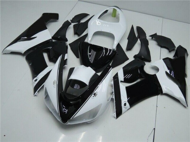 Nero Bianco Carrozzeria & Plastica Kawasaki ZX6R 2005-2006 Nero Bianco Carrozzeria & Plastica Kawasaki ZX6R 2005-2006
