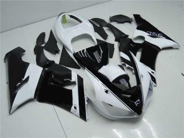 Nero Bianco Carrozzeria & Plastica Kawasaki ZX6R 2005-2006 Nero Bianco Carrozzeria & Plastica Kawasaki ZX6R 2005-2006
