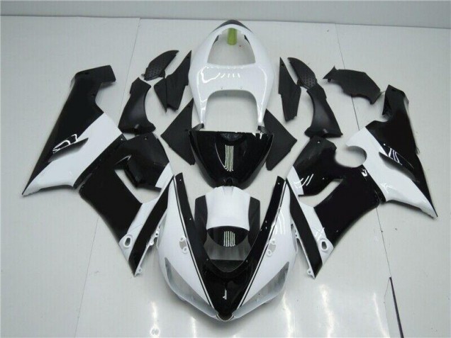 Nero Bianco Carrozzeria & Plastica Kawasaki ZX6R 2005-2006 Nero Bianco Carrozzeria & Plastica Kawasaki ZX6R 2005-2006