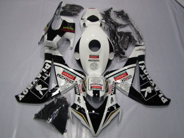 Nero Bianco Denso Playboy Carene Honda CBR 1000 RR 2008-2011