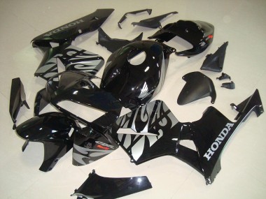 Nero Bianco Fiamma Carene Honda CBR 600 RR 2005-2006