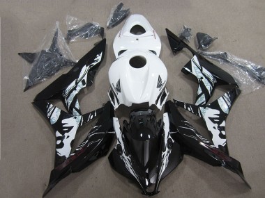 Nero Bianco Kit Carene Completa Honda CBR 600 RR 2007-2008