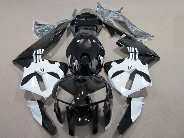 Nero Bianco Kit Carene Honda CBR 600 RR 2005-2006 Nero Bianco Kit Carene Honda CBR 600 RR 2005-2006