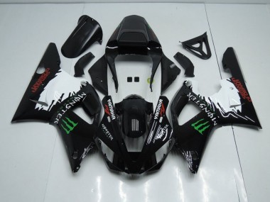 Nero Bianco Monster Carene Yamaha R1 2000-2001