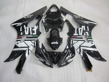 Nero Bianco Motul Fiat Carene Yamaha R6 2006-2007