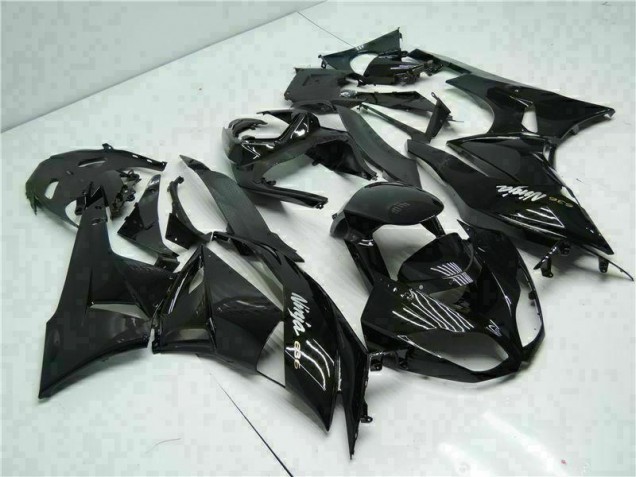 Nero Bianco Ninja 636 Carene Kawasaki ZX6R 2009-2012 Nero Bianco Ninja 636 Carene Kawasaki ZX6R 2009-2012