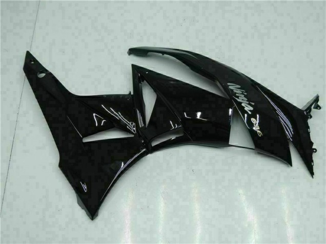 Nero Bianco Ninja 636 Carene Kawasaki ZX6R 2009-2012 Nero Bianco Ninja 636 Carene Kawasaki ZX6R 2009-2012