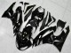 Nero Bianco Ninja Carene Kawasaki ZX6R 2009-2012 Nero Bianco Ninja Carene Kawasaki ZX6R 2009-2012
