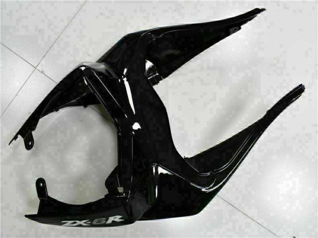 Nero Bianco Ninja Carene Kawasaki ZX6R 2009-2012 Nero Bianco Ninja Carene Kawasaki ZX6R 2009-2012