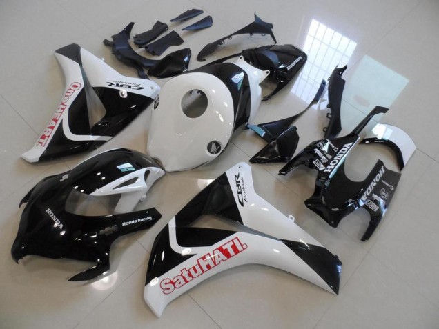 Nero Bianco Satuhati Carene Honda CBR 1000 RR 2008-2011 Nero Bianco Satuhati Carene Honda CBR 1000 RR 2008-2011
