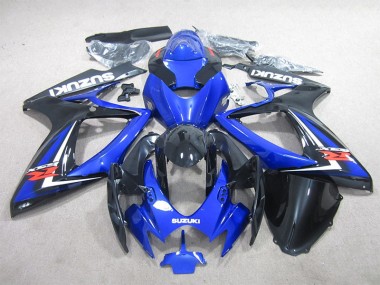 Nero Blu Carene Suzuki GSXR 600 K6 2006-2007