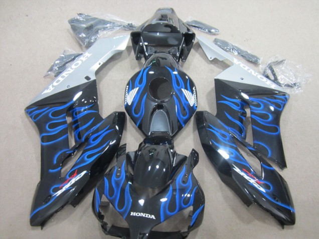 Nero Blu Fiamma Carene Honda CBR 1000 RR 2004-2005 Nero Blu Fiamma Carene Honda CBR 1000 RR 2004-2005