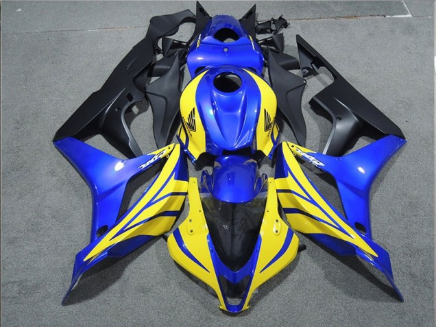 Nero Blu Giallo Carene Honda CBR 600 RR 2007-2008 Nero Blu Giallo Carene Honda CBR 600 RR 2007-2008