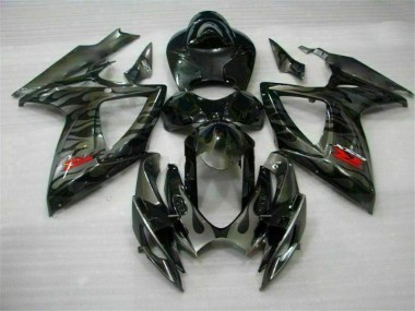 Nero Carene & Plastica Suzuki GSXR 600 / 750 K6 2006-2007